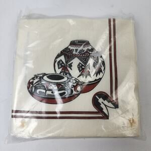 Southwest Pottery Bowls 20 Lunch 5" x 5" Paper Napkins by Monogram California